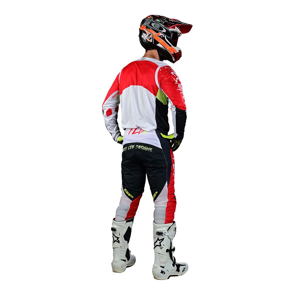 Troy Lee Designs 2024 Motocross Combo Kit GP Pro Partical Black Glo Red