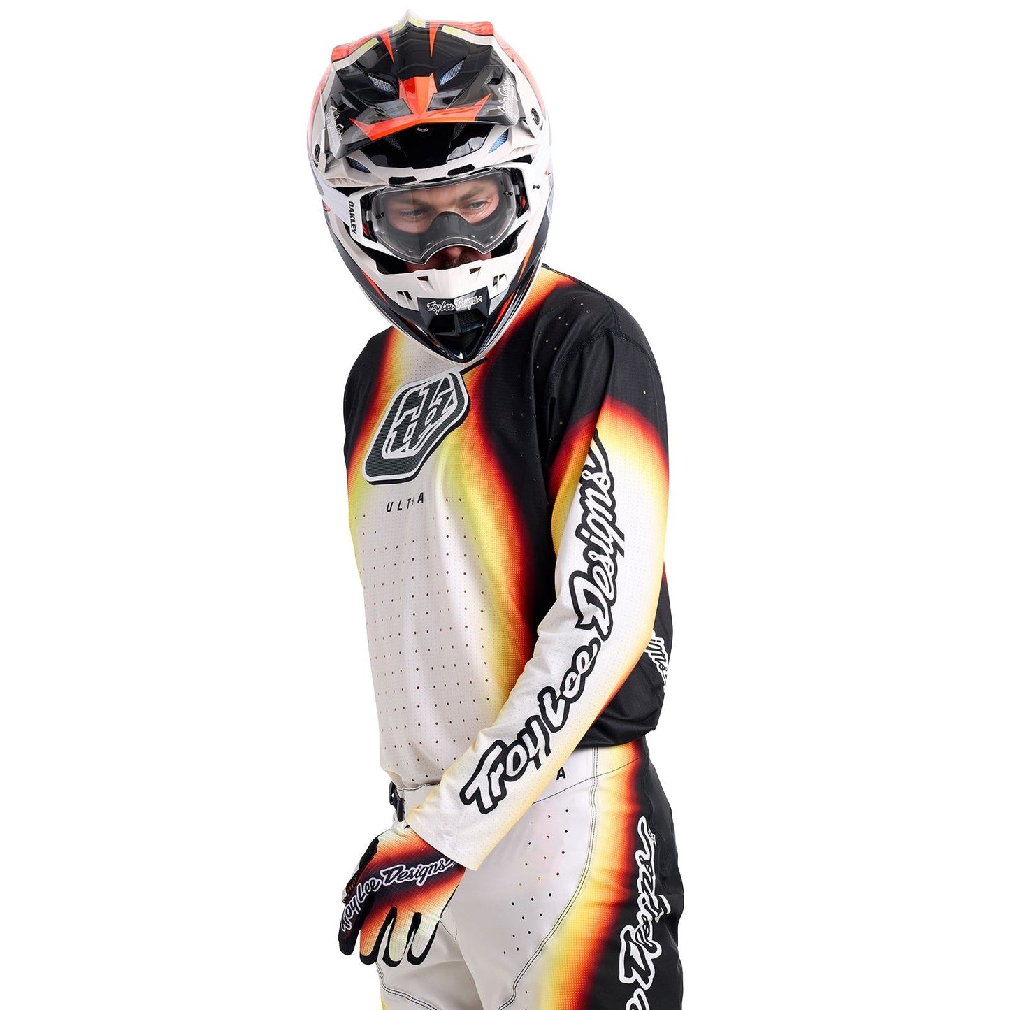 Troy Lee Designs 2025 Motocross SE ULTRA Blurr Jersey Yellow