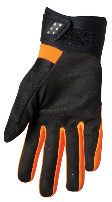 Thor 2024 Motocross Cold Weather Gloves Spectrum Orange