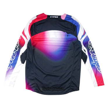 Troy Lee Designs Spring 2025 MX Jersey GP PRO Youth Drip Jersey Black Purple