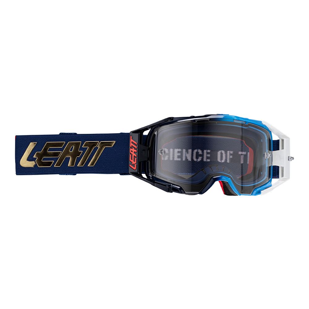 Leatt 2025 Motocross Goggles Velocity 6.5 Photochromic Royal - Clear Adaptive Lens