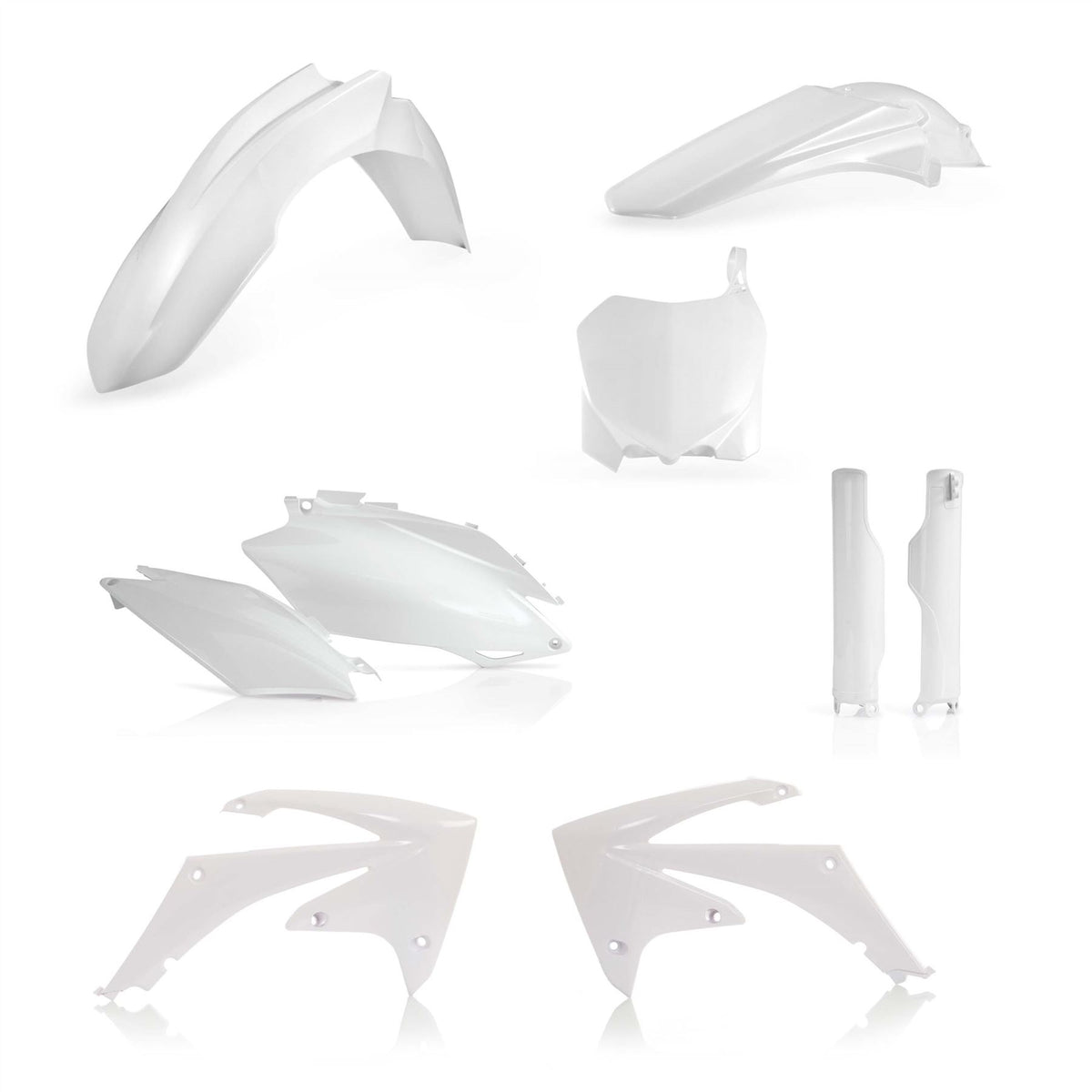 Acerbis Full Plastic Kit White 0015707.030