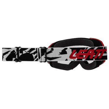 Leatt 2025 Motocross Goggles Vizion 2.5 Youth Red - Clear Lens