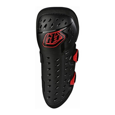 Troy Lee Designs 2025 Motocross Rogue Knee Shin Guards Solid Black