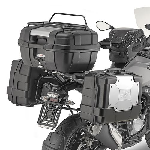 Kappa Bike Luggage GARDA MONOKEY Panniers Kit Silver For BMW G 310 GS 2017-2024