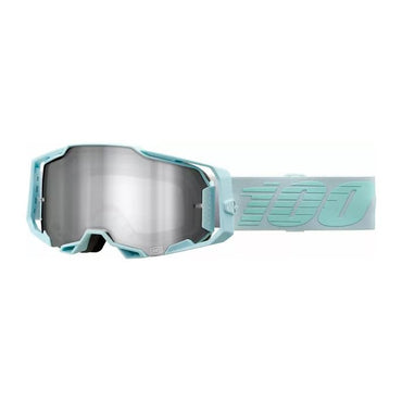 100% MX Goggles Armega Fargo Silver Mirror