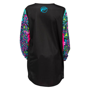 Fly Racing 2026 Motocross Jersey Kinetic Mutant Youth Black Multi
