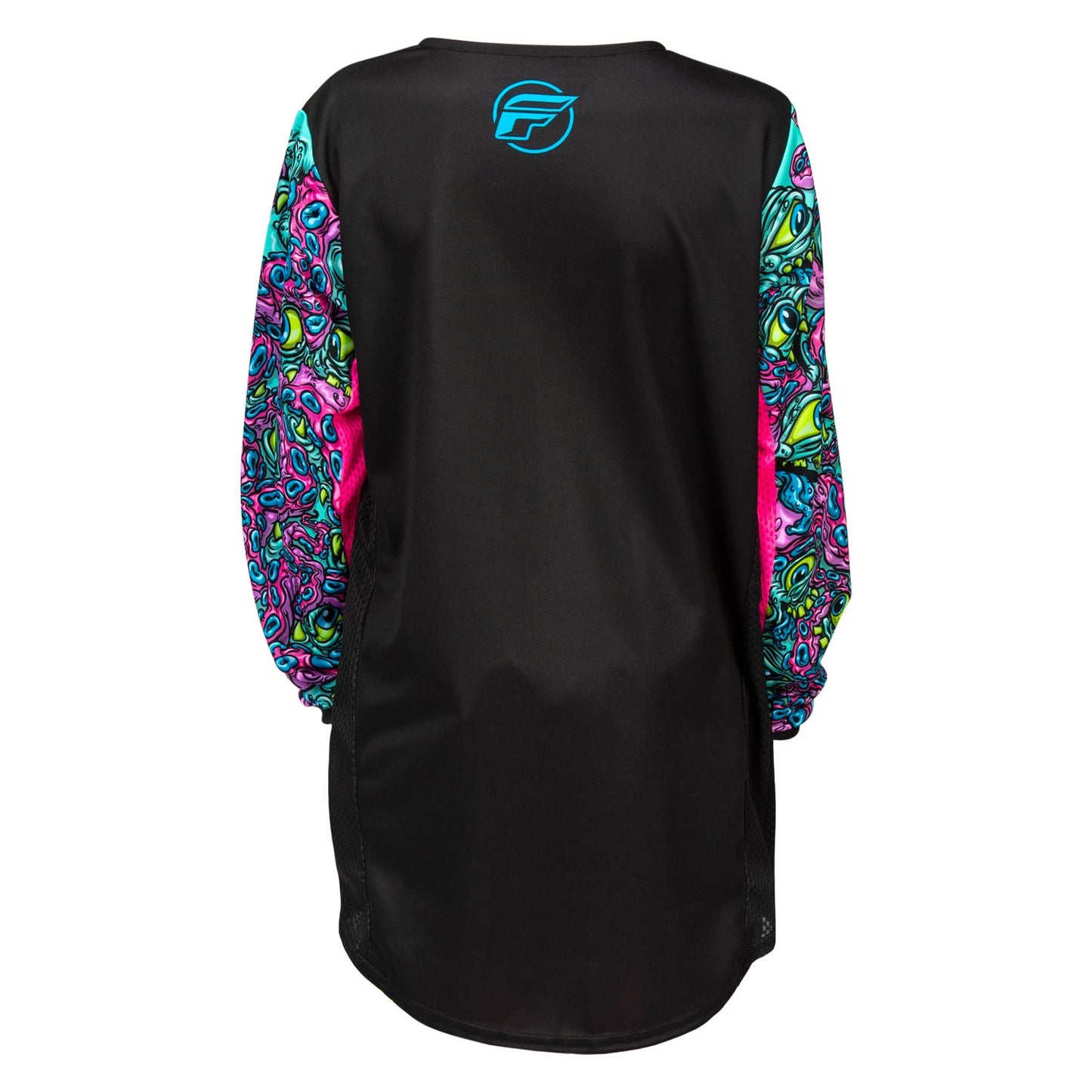 Fly Racing 2026 Motocross Jersey Kinetic Mutant Youth Black Multi