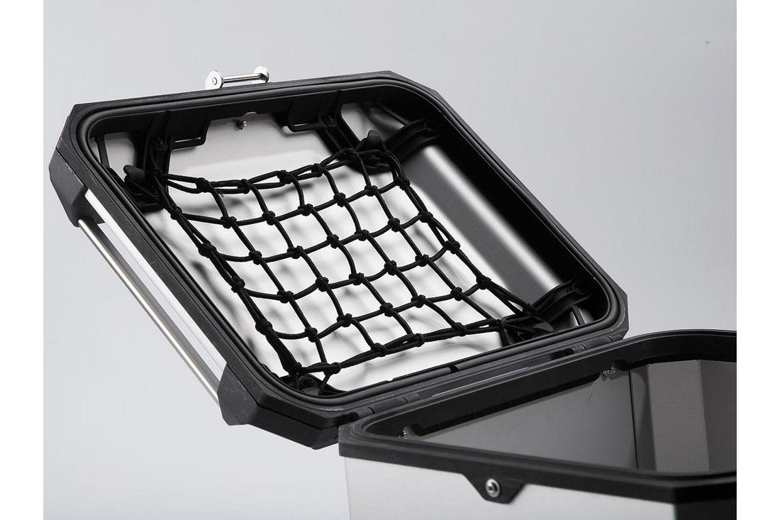 SW-Motech TRAX ADV Motorcycle Top Case Aluminum 38 Litre Silver