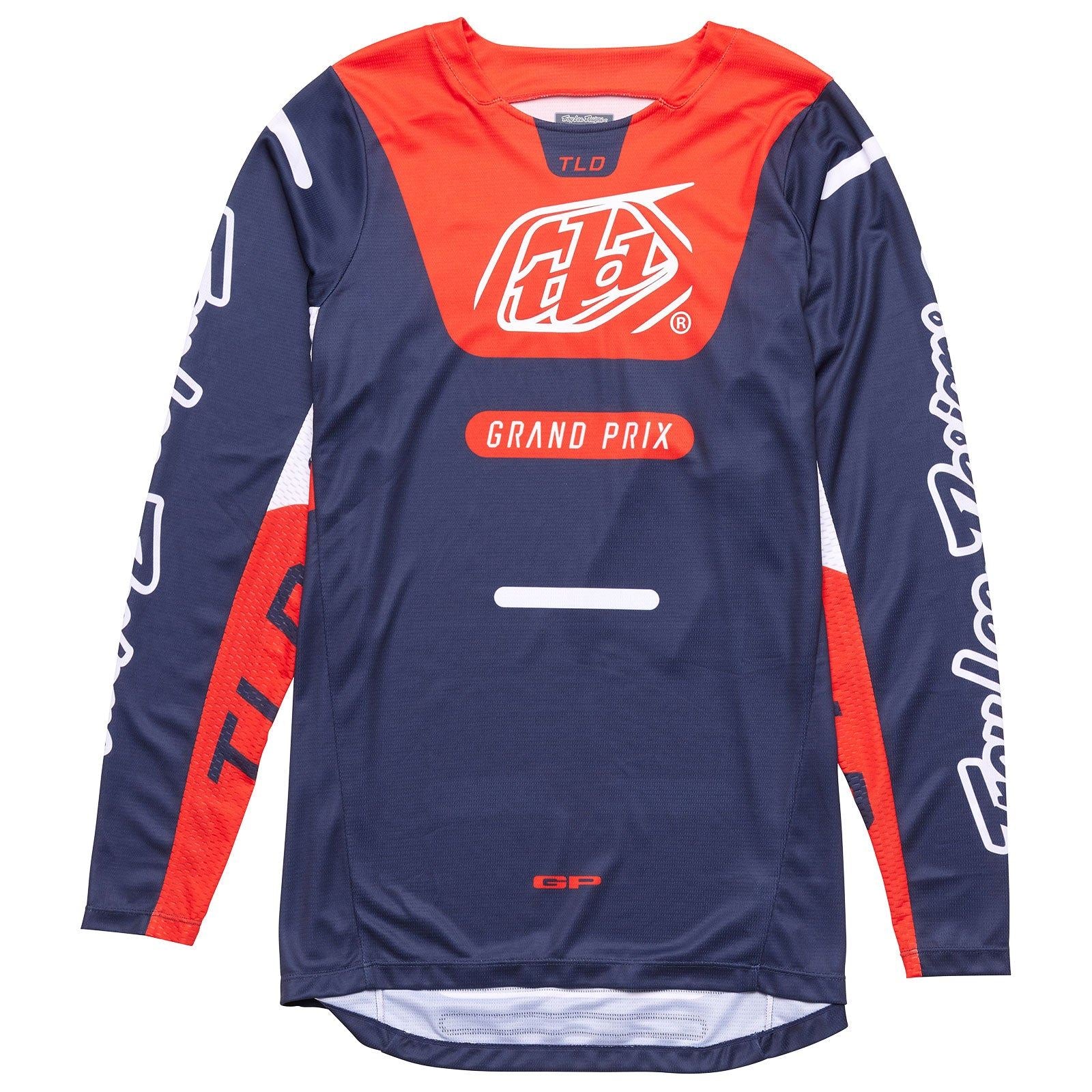 Troy Lee Designs 2025 GP Pro Blends Navy Orange Jersey