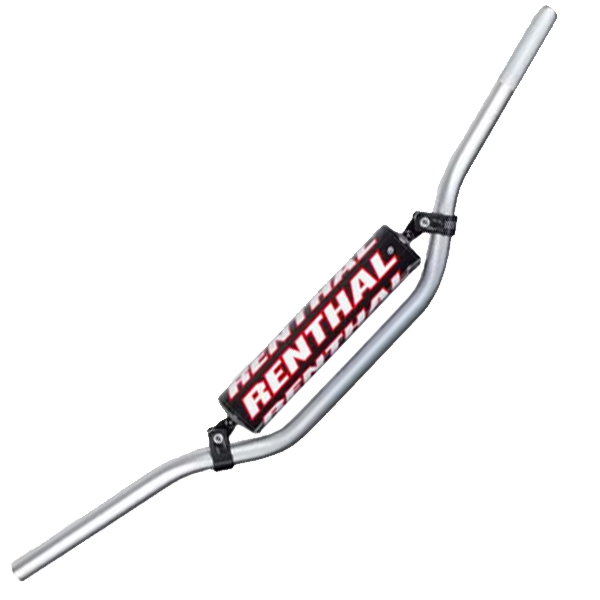 Renthal 7/8 22mm Enduro Medium Silver 664 Handlebar Padded