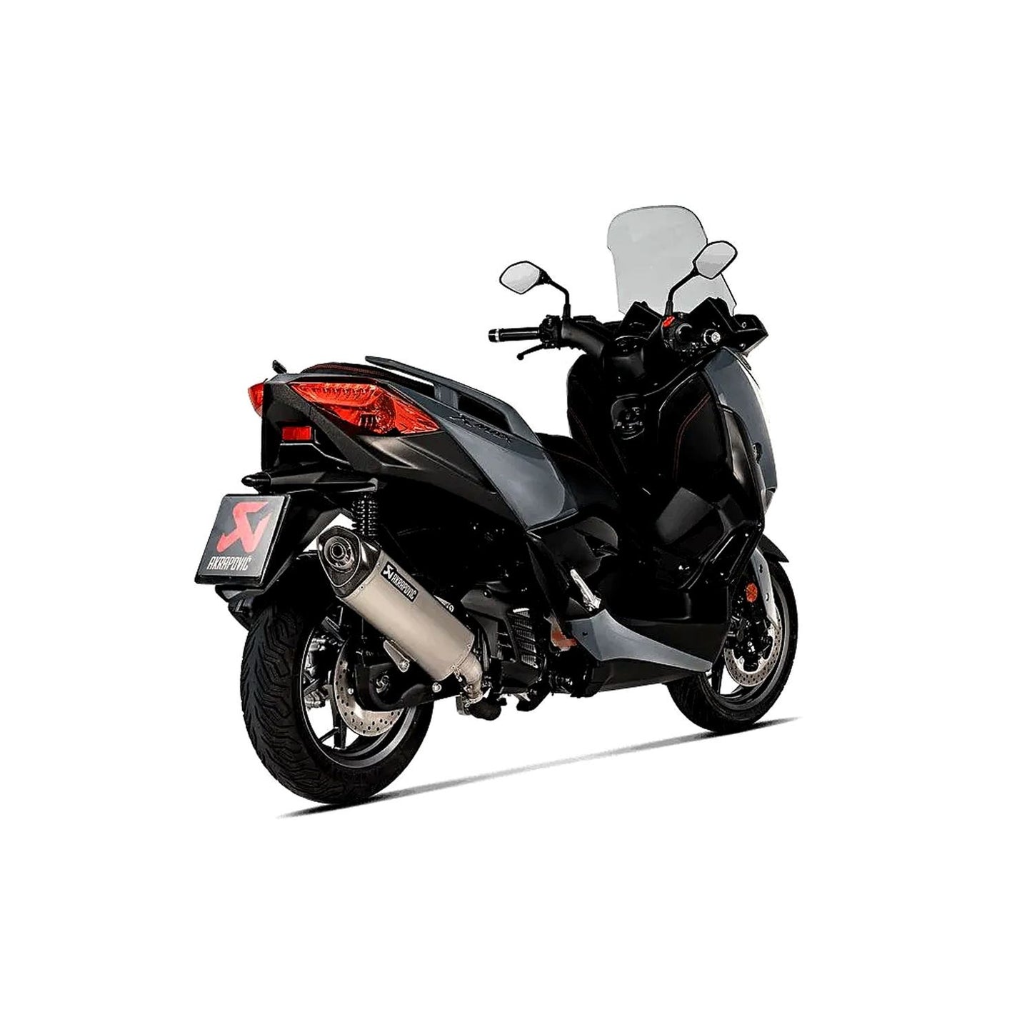 Akrapovic Stainless Steel Line Slip On Silencer For Yamaha XMAX 125 ABS X-Max Tech Max 2021-2022