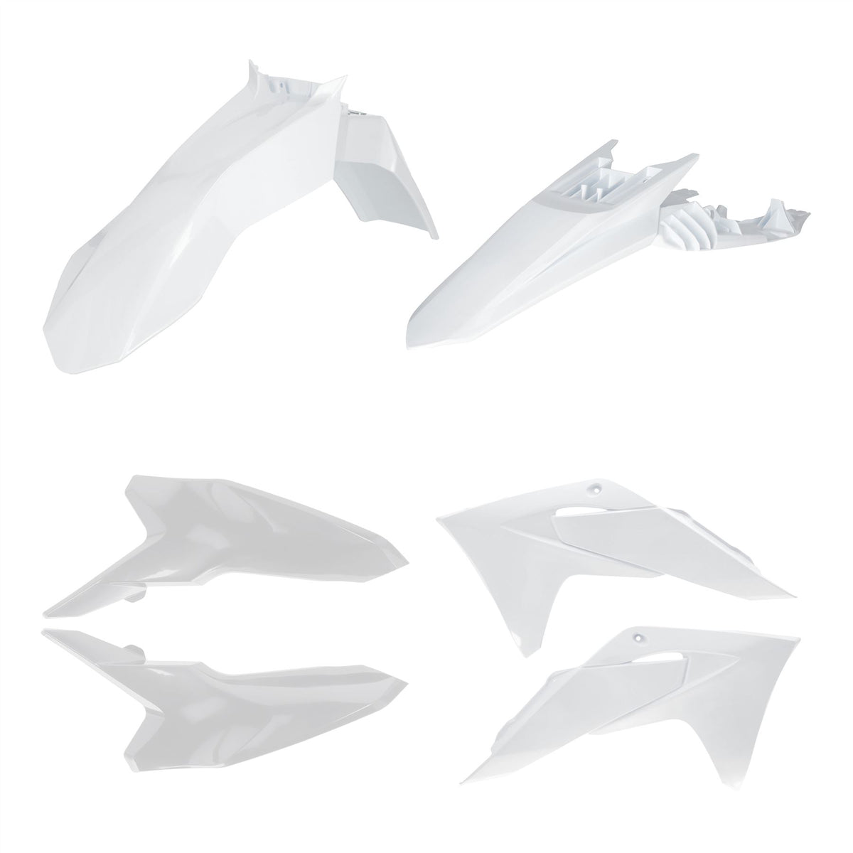 Acerbis Plastic Kit White For Gas Gas MC 65 2024-2027