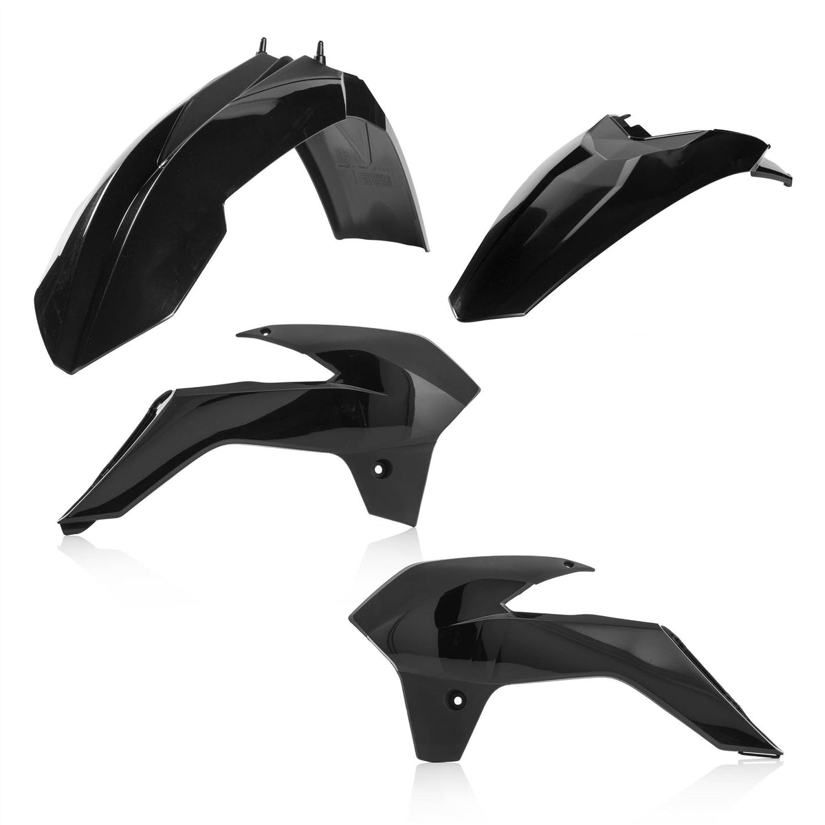 Acerbis Plastic Kit Black For KTM SX 85 2013-2017
