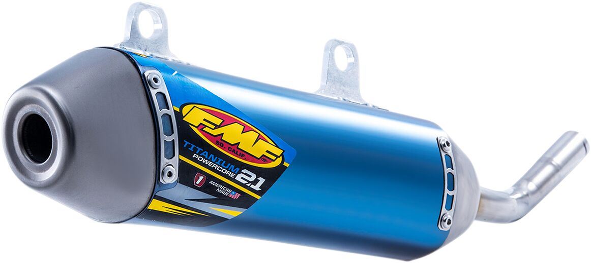 FMF Powercore 2.1 Blue Slip-On Exhaust Silencer For KTM XC-W 300 2017-2019