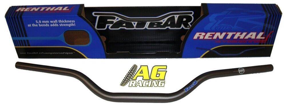 Renthal Fatbar RC Tanium 604 Handlebar For Kawasaki KX 500 1987-2004