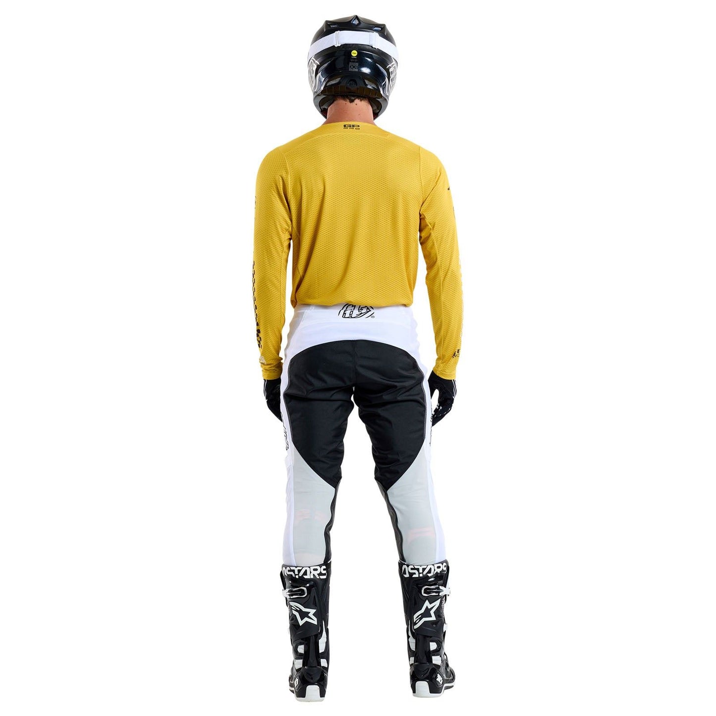 Troy Lee Designs Spring 2025 MX Combo Kit GP PRO AIR Factory Gold White