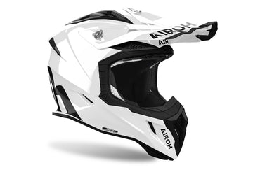 Airoh Helmet 2024 Aviator Ace 2 Color White Gloss Composite Carbon
