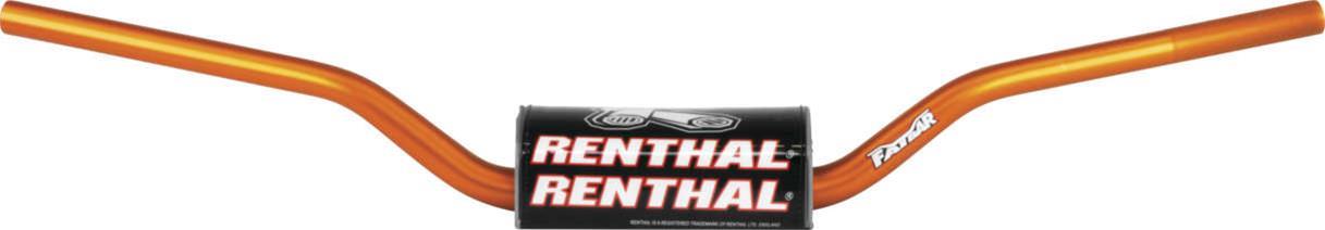 Renthal Fatbar RC Mini Orange 671 Handlebar For Suzuki RM 85 2002-2022