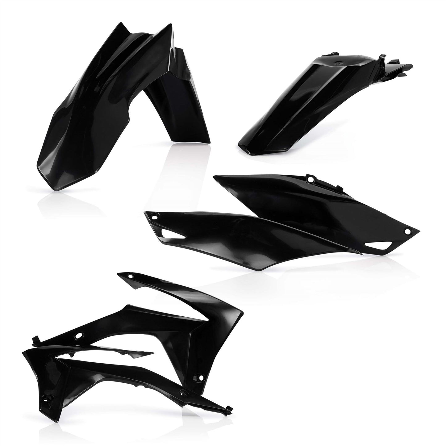 Acerbis Plastic Kit Black 0016899.090