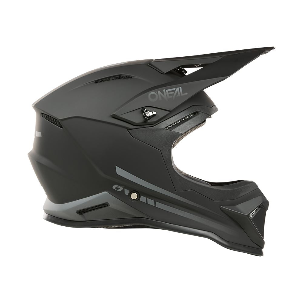 O'Neal 2025 Motocross Helmet 1SRS Youth Solid Black