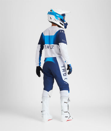 Thor 2026 Motocross Combo Kit Launchmode Storm White Blue