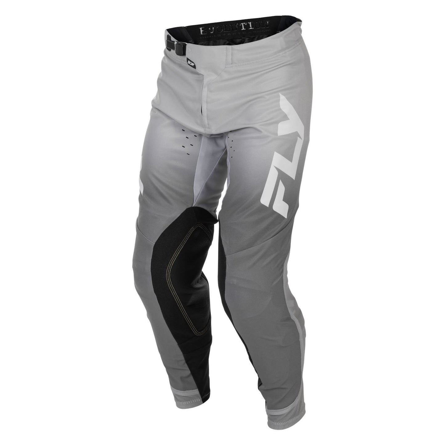 Fly Racing 2026 Motocross Pants Evolution DST White Grey