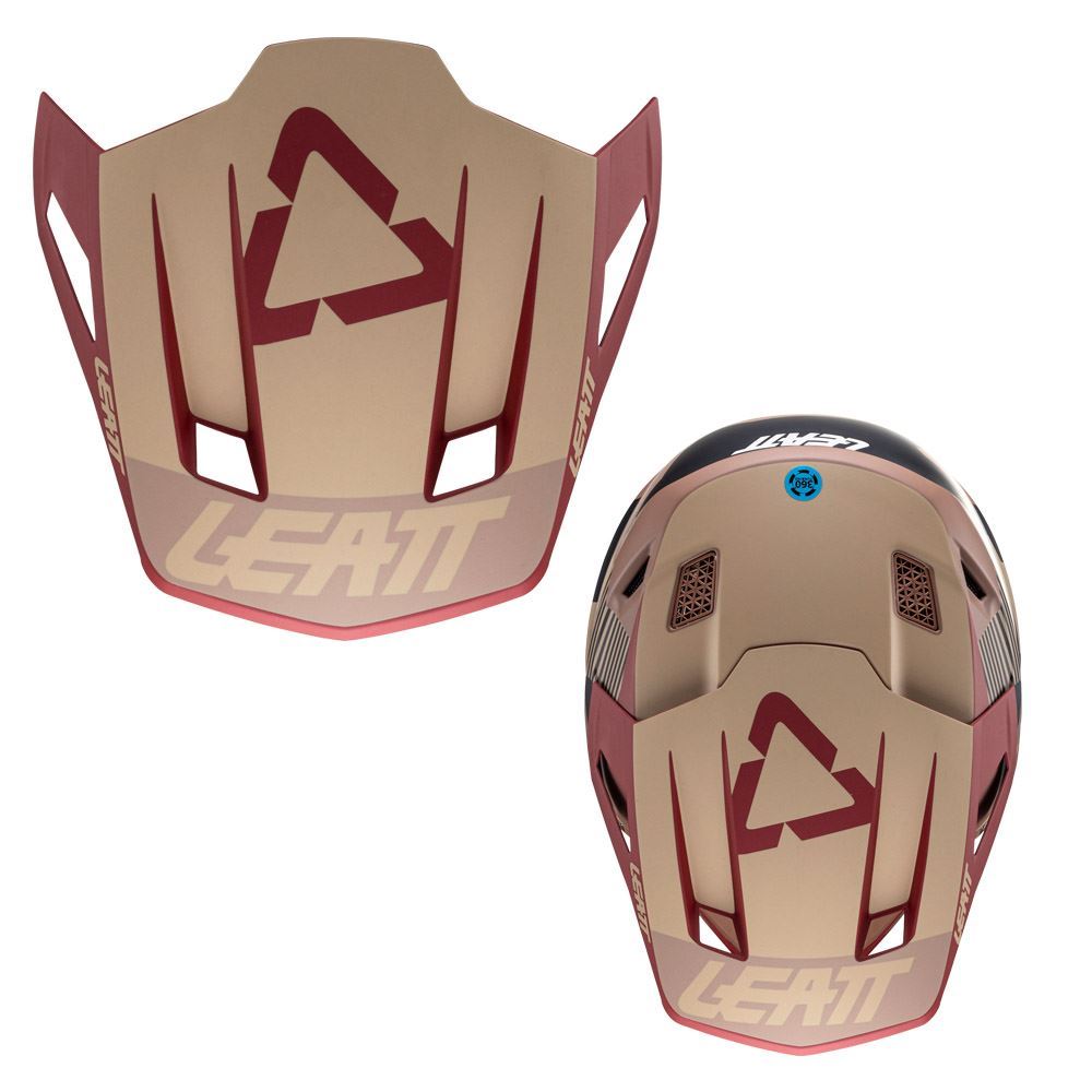 Leatt 2024 Helmet Moto 8.5 V24 Rubystone