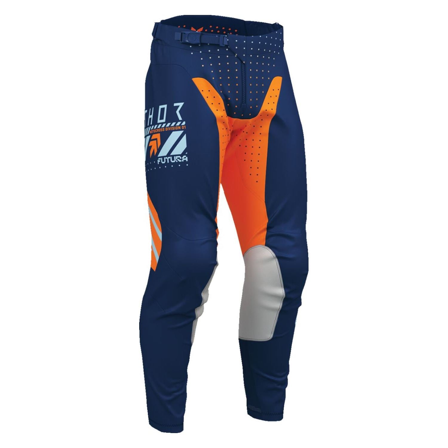 Thor 2026 Launchmode Futura Navy Orange MX Pants