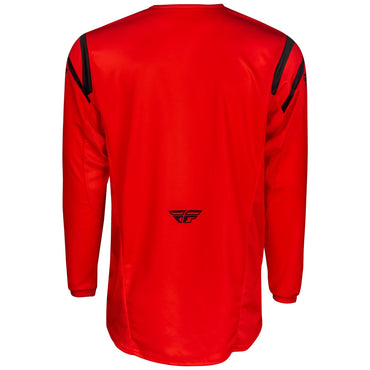 Fly Racing 2025 Kinetic Center Motocross Jersey Red Black