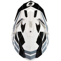 O'Neal 2024 Motocross Helmet SIERRA R V.24 Black White Grey