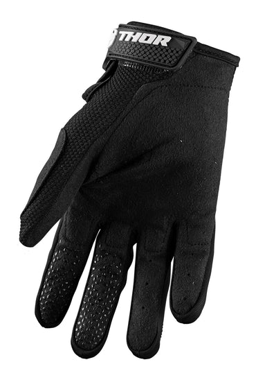 Thor 2024 Motocross Gloves Sector Black White