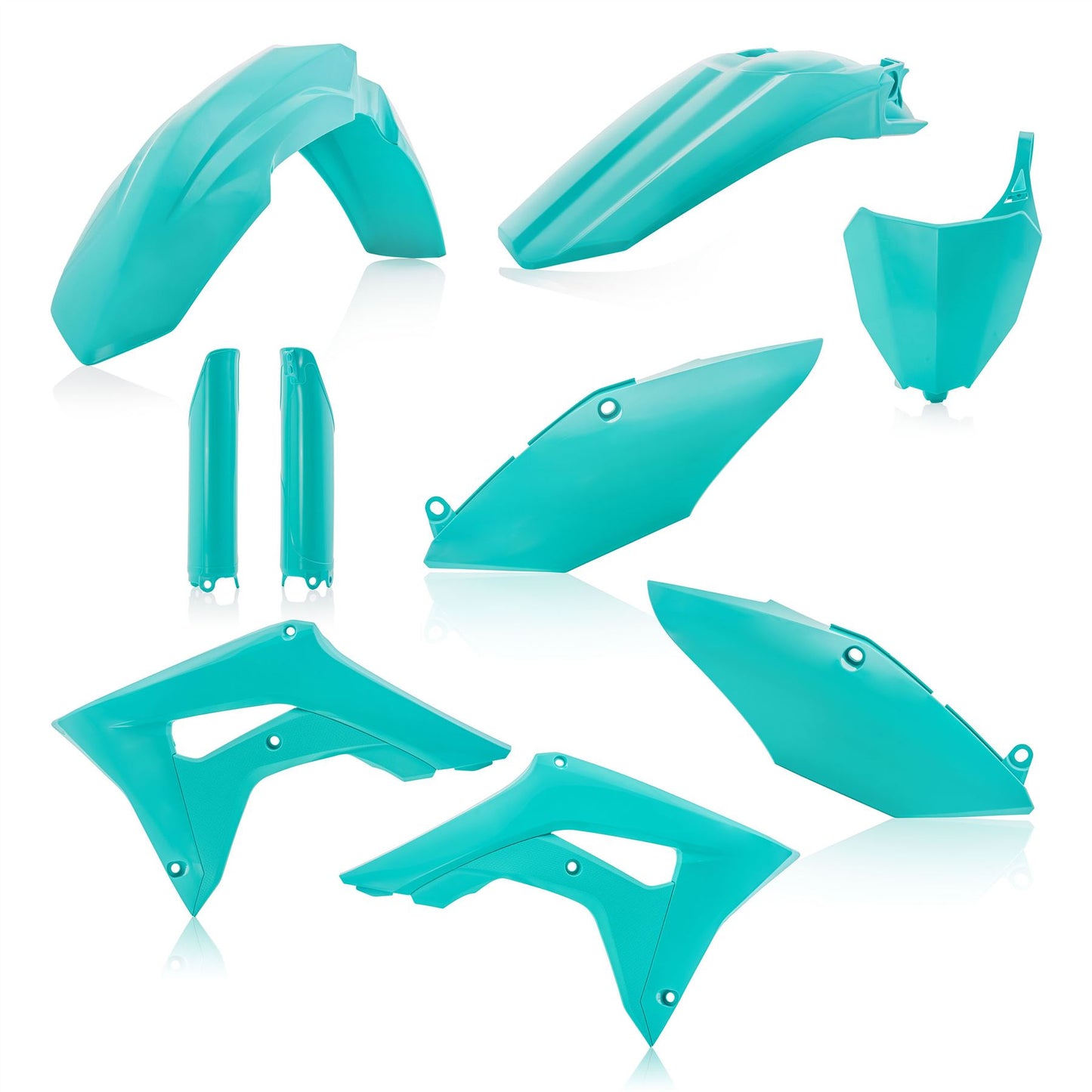 Acerbis Full Plastic Kit Verde 4 Green 0022385.133