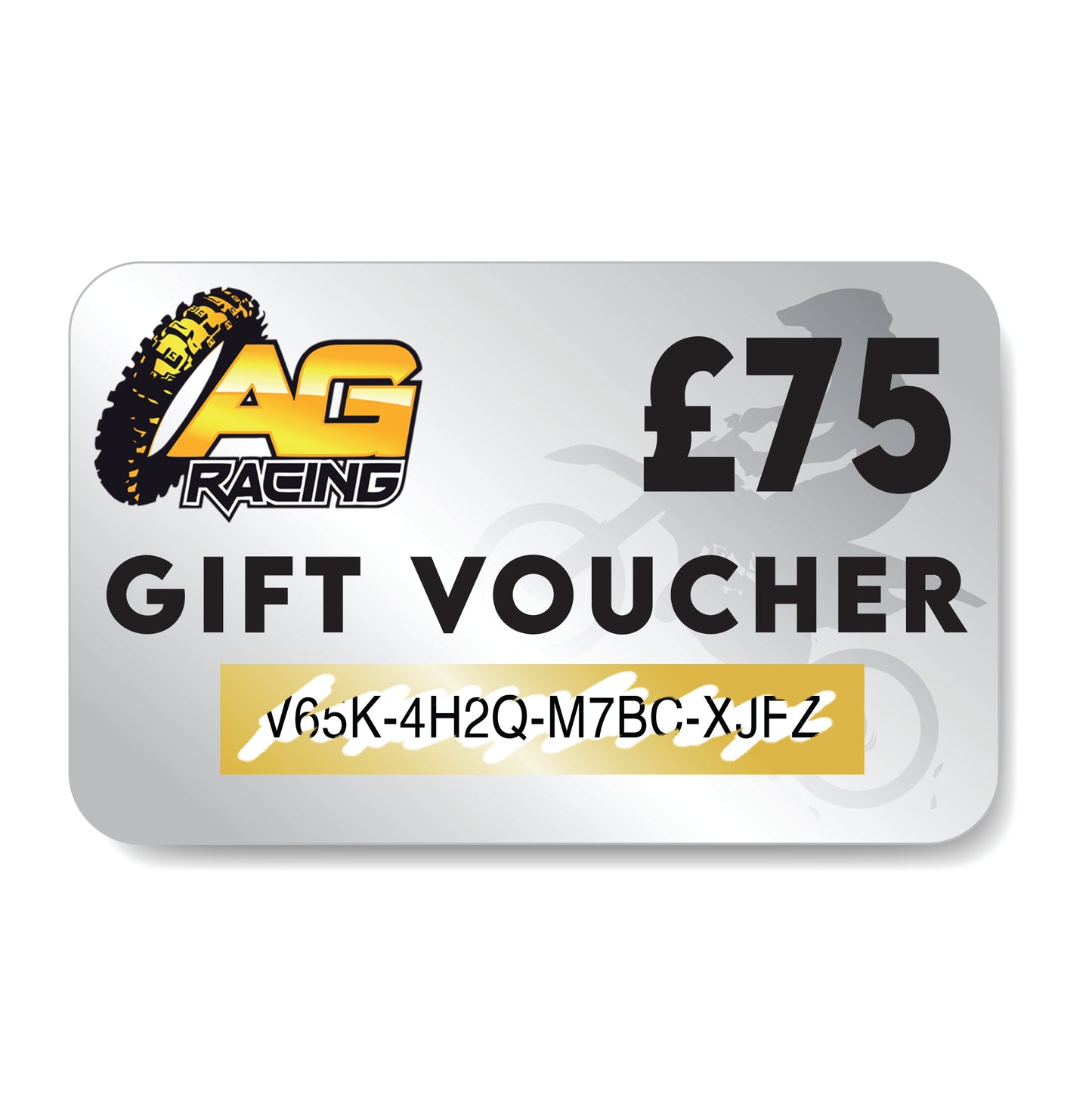 AG Racing Gift Voucher