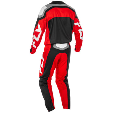 Fly Racing 2025 Motocross Combo Kit F-16 Black Red White