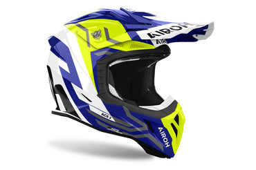 Airoh Helmet 2024 Aviator Ace 2 Ground Yellow Gloss Composite Carbon