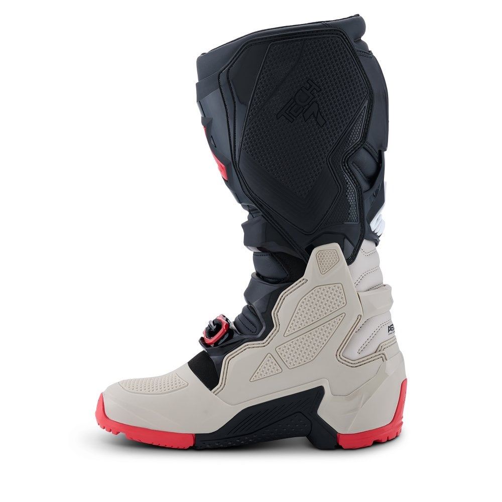 Alpinestars 2026 Tech 7 Enduro Boots Black Light Grey Bright Red