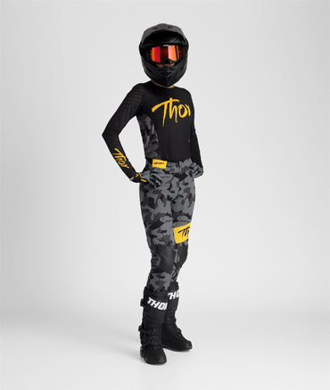 Thor 2026 Motocross Combo Kit Womens Sportmode Shadow Black