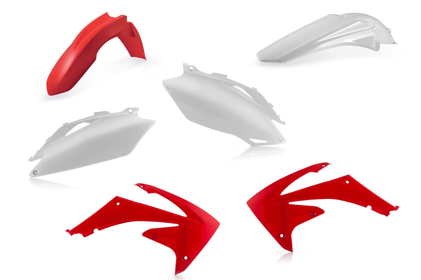 Acerbis Plastic Kit Standard Red Blue 0013148.553