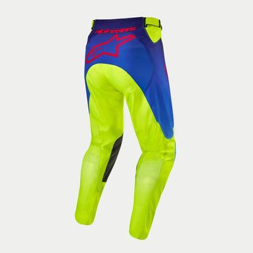 Alpinestars 2024 Racer Hoen Motocross Pants Yellow Fluo Blue Night Navy CLEARANCE