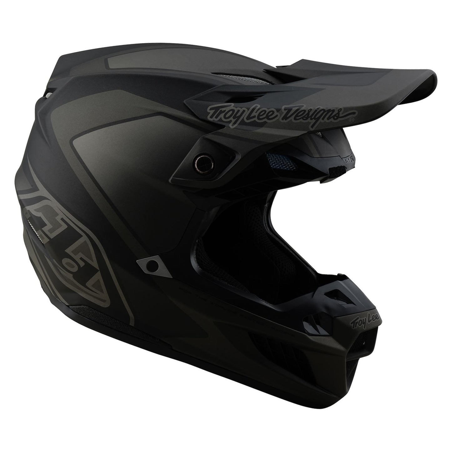 Troy Lee Designs Spring 2025 MX Helmet SE5 Composite Mono Black