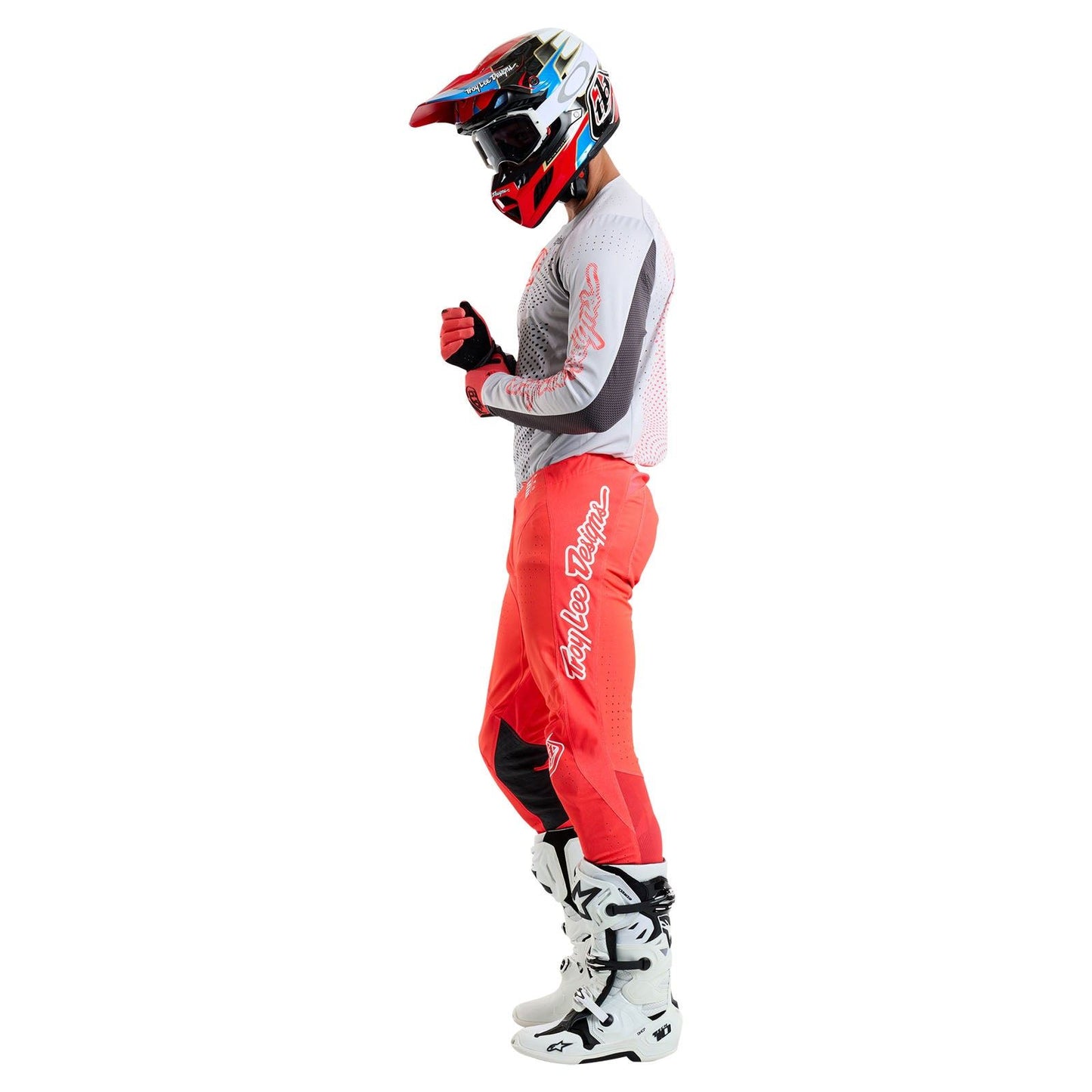 Troy Lee Designs Spring 2025 MX Combo Kit SE PRO Vectra Infra Red