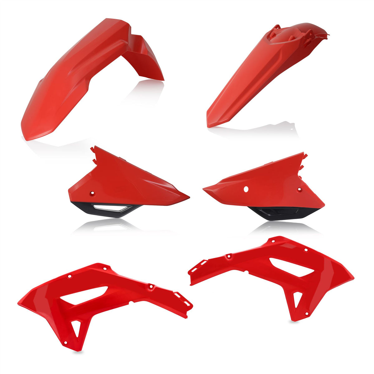 Acerbis Plastic Kit Standard Red Blue 0024581.553