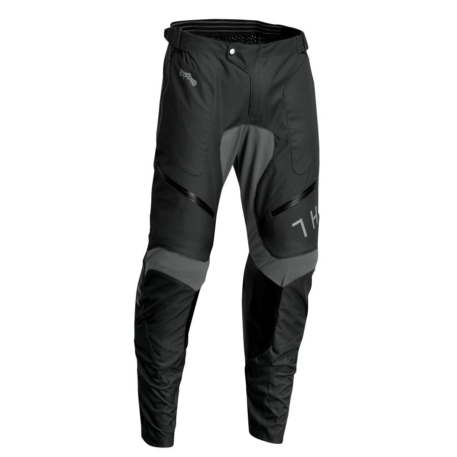 Thor 2025 Terrain In The Boot Black Charcoal Enduro Pants