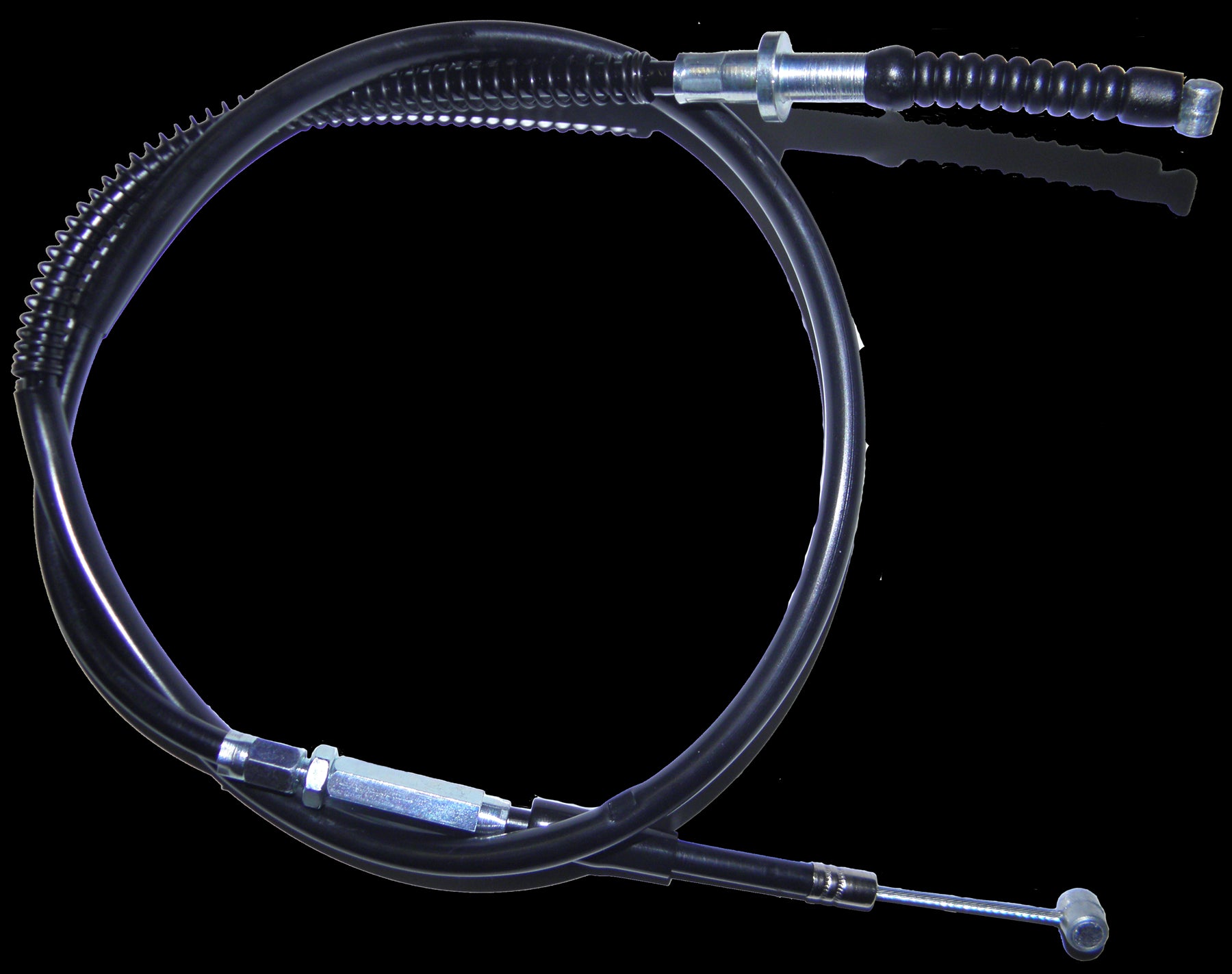 Apico Black Clutch Cable For Kawasaki KX 80 1989-2000