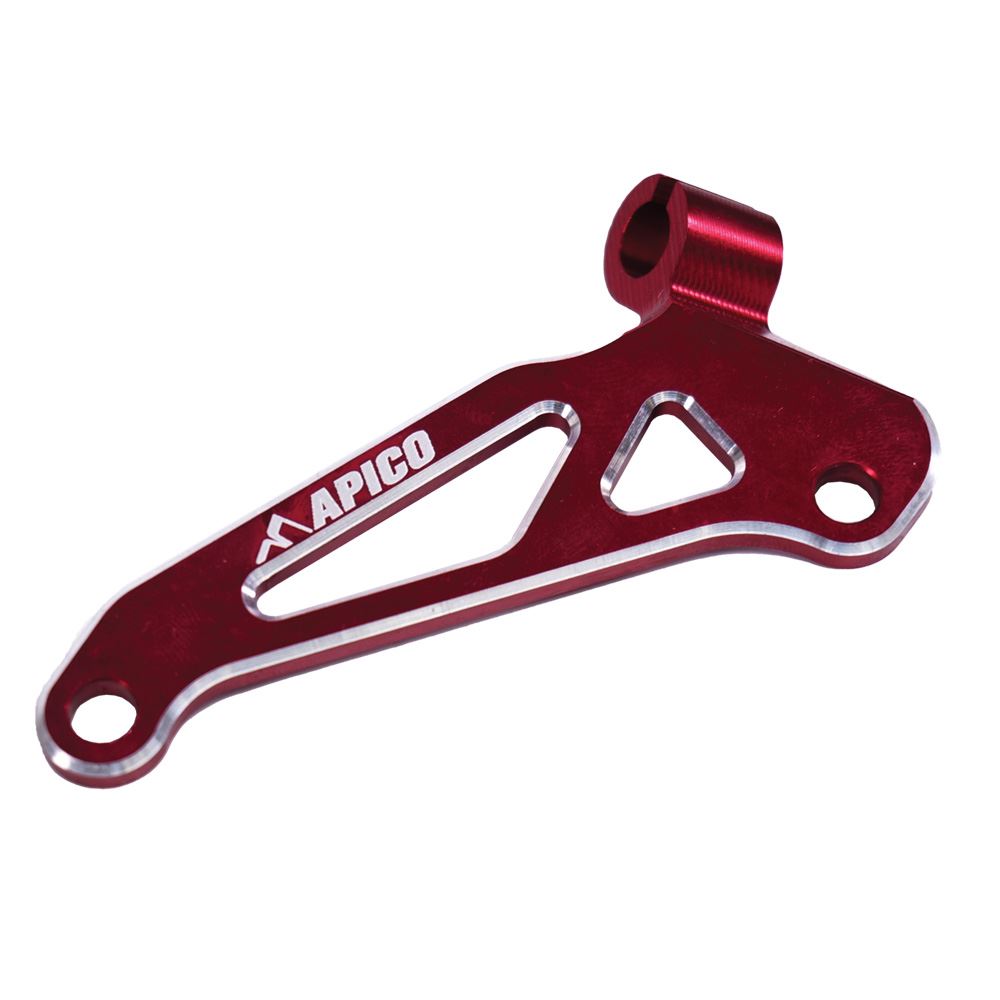 Apico Clutch Cable Guide CNC For Honda CRF 250R 2014 - 2017 Red
