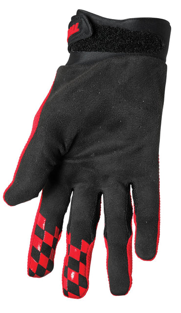 Thor 2024 Motocross Gloves Draft Red