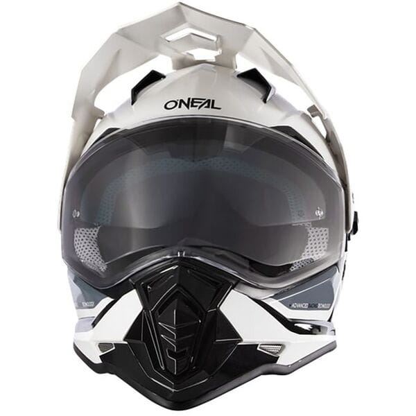 O'Neal 2024 Motocross Helmet SIERRA R V.24 Black White Grey