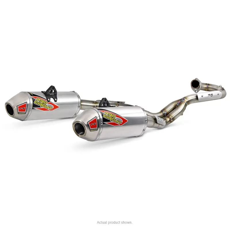 Pro Circuit T-6 Dual Exhaust System For Yamaha Raptor 700R 2015-2023