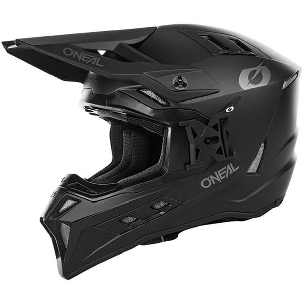 O'Neal 2024 Motocross Helmet EX-SRS Solid V.24 Black